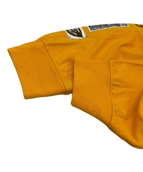HUF（ハフ）HUF (ハフ) 長袖カットソー イエロー サイズ:XLの古着・服飾アイテム