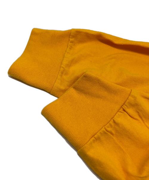 HUF（ハフ）HUF (ハフ) 長袖カットソー イエロー サイズ:XLの古着・服飾アイテム