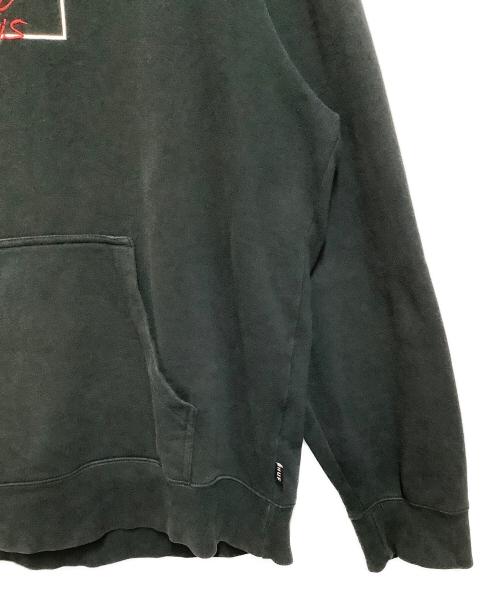 HUF（ハフ）HUF (ハフ) パーカー ブラック サイズ:SIZE XLの古着・服飾アイテム