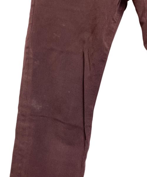 Dior（ディオール）Dior (ディオール) コットンストレッチパンツ ブラウン サイズ:W29の古着・服飾アイテム