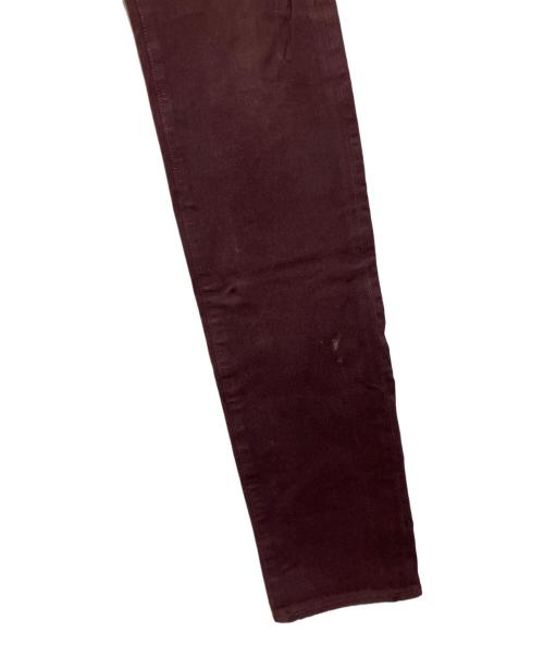 Dior（ディオール）Dior (ディオール) コットンストレッチパンツ ブラウン サイズ:W29の古着・服飾アイテム