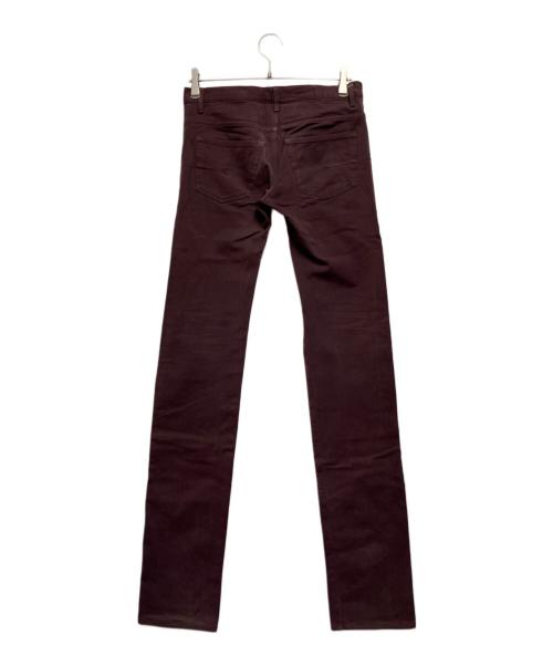 Dior（ディオール）Dior (ディオール) コットンストレッチパンツ ブラウン サイズ:W29の古着・服飾アイテム