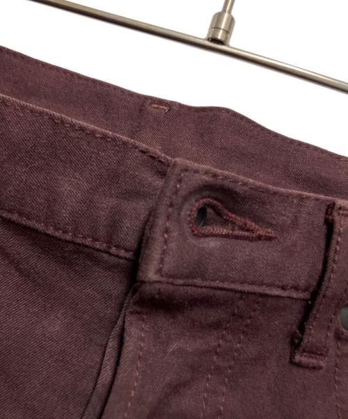 Dior（ディオール）Dior (ディオール) コットンストレッチパンツ ブラウン サイズ:W29の古着・服飾アイテム