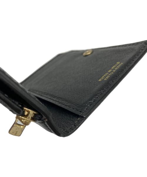 l'arcobaleno（ラルコバレーノ）l'arcobaleno (ラルコバレーノ) スマートカードウォレット ブラックの古着・服飾アイテム