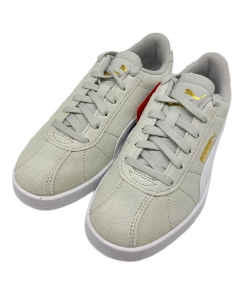 PUMA（プーマ）PUMA (プーマ) CLUB 2 アイボリー×ホワイト サイズ:US 4.5の古着・服飾アイテム