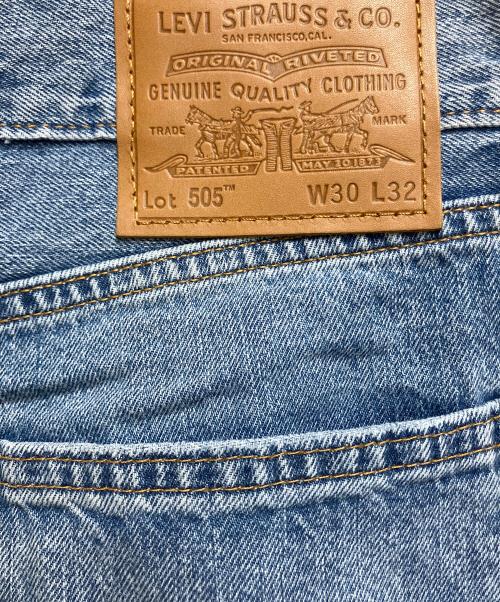 LEVI'S PReMIUM（リーバイス プレミアム）LEVI'S PReMIUM (リーバイス プレミアム) 505デニムパンツ ブルー サイズ:SIZE 76cm(W30)の古着・服飾アイテム