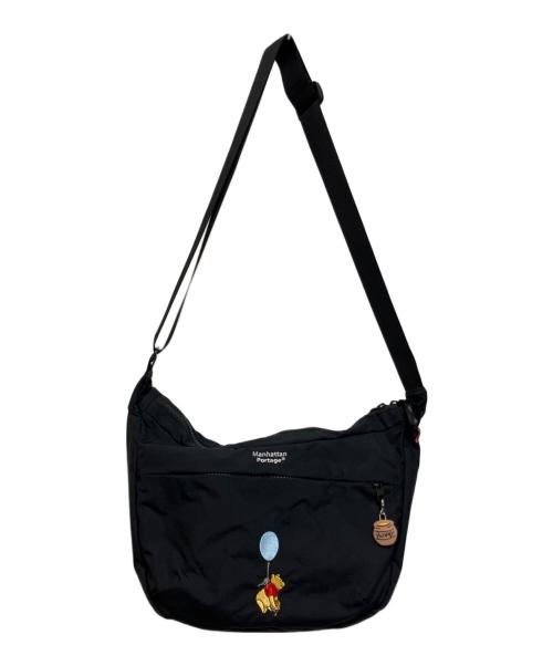 Manhattan Portage（マンハッタンポーテージ）Manhattan Portage (マンハッタンポーテージ) DISNEY (ディズニー) メッセンジャーバッグ ブラックの古着・服飾アイテム