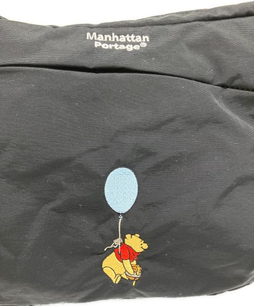 Manhattan Portage（マンハッタンポーテージ）Manhattan Portage (マンハッタンポーテージ) DISNEY (ディズニー) メッセンジャーバッグ ブラックの古着・服飾アイテム