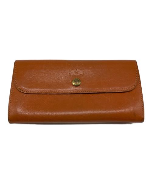IL BISONTE（イル ビゾンテ）IL BISONTE (イル ビゾンテ) 長財布 ブラウンの古着・服飾アイテム