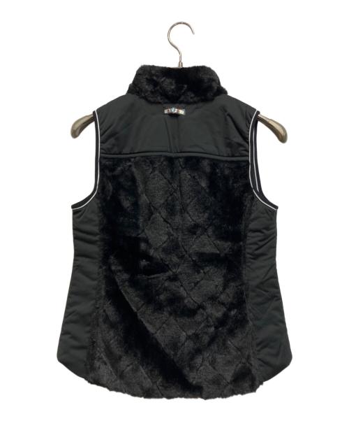 Callaway（キャロウェイ）Callaway (キャロウェイ) フルジップダイヤボアベスト ブラック サイズ:Mの古着・服飾アイテム