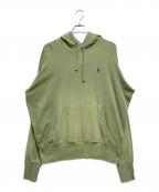 POLO RALPH LAURENポロ・ラルフローレン）の古着「HOOD/ZIP-UP」｜グリーン