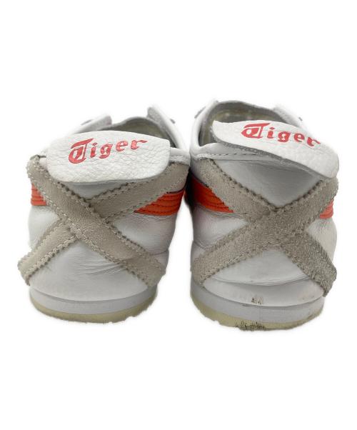 Onitsuka Tiger（オニツカタイガー）Onitsuka Tiger (オニツカタイガー) MEXICO 66 ホワイト×オレンジ サイズ:CM 27.5 / US 9 1/2 / EURO 43.5の古着・服飾アイテム