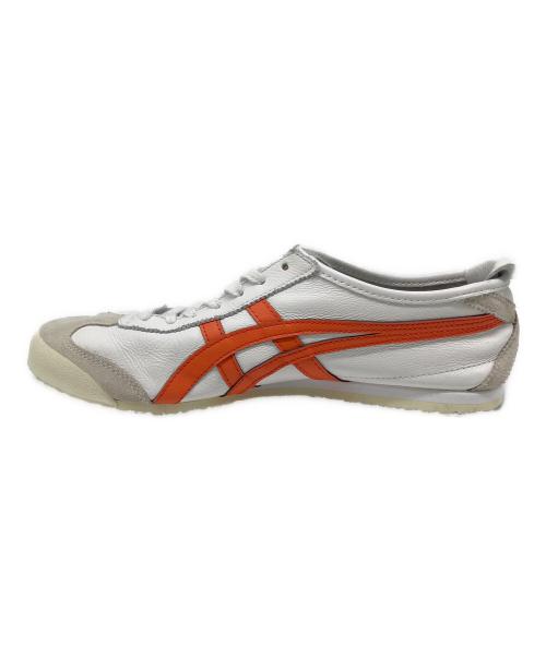 Onitsuka Tiger（オニツカタイガー）Onitsuka Tiger (オニツカタイガー) MEXICO 66 ホワイト×オレンジ サイズ:CM 27.5 / US 9 1/2 / EURO 43.5の古着・服飾アイテム