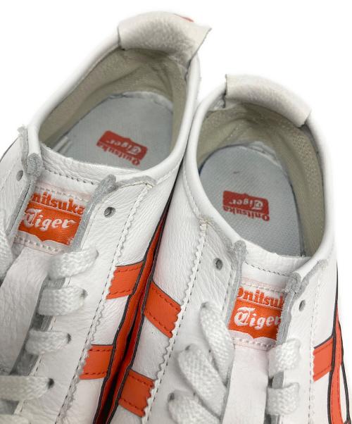 Onitsuka Tiger（オニツカタイガー）Onitsuka Tiger (オニツカタイガー) MEXICO 66 ホワイト×オレンジ サイズ:CM 27.5 / US 9 1/2 / EURO 43.5の古着・服飾アイテム