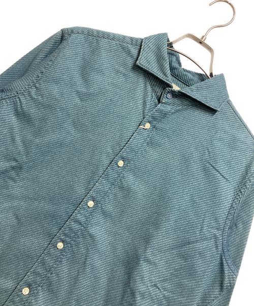 SCROLL（スクロール）scroll (スクロール) 長袖シャツ スカイブルー サイズ:LLの古着・服飾アイテム