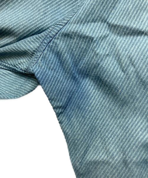 SCROLL（スクロール）scroll (スクロール) 長袖シャツ スカイブルー サイズ:LLの古着・服飾アイテム
