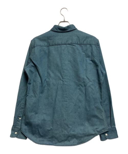 SCROLL（スクロール）scroll (スクロール) 長袖シャツ スカイブルー サイズ:LLの古着・服飾アイテム