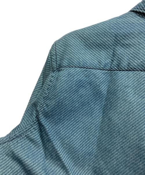 SCROLL（スクロール）scroll (スクロール) 長袖シャツ スカイブルー サイズ:LLの古着・服飾アイテム