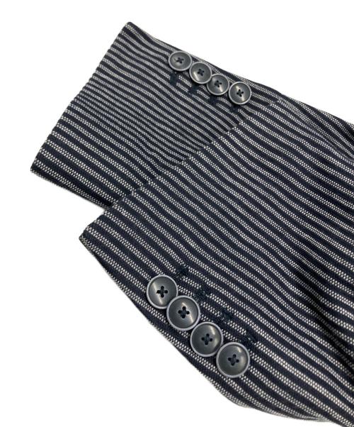 EXIBIT（エクシビット）EXIBIT (エクシビット) ジャケット ネイビー×グレー サイズ:52の古着・服飾アイテム