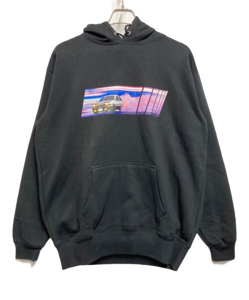AZZURRO（アズーロ）AZZURRO (アズーロ) プルオーバーパーカー ブラック サイズ:SIZE XL 未使用品の古着・服飾アイテム