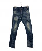 DSQUARED2ディースクエアード）の古着「Slim Jean スリムジーンズ」｜ブルー