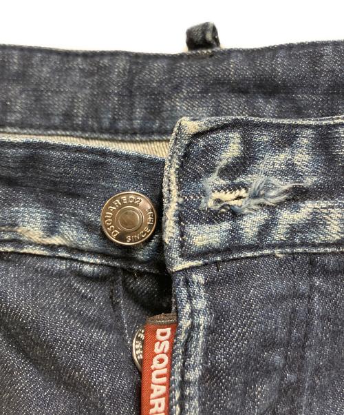 DSQUARED2（ディースクエアード）DSQUARED2 (ディースクエアード) Slim Jean スリムジーンズ ブルー サイズ:48の古着・服飾アイテム