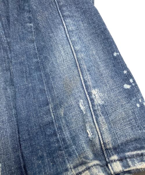 DSQUARED2（ディースクエアード）DSQUARED2 (ディースクエアード) Slim Jean スリムジーンズ ブルー サイズ:48の古着・服飾アイテム