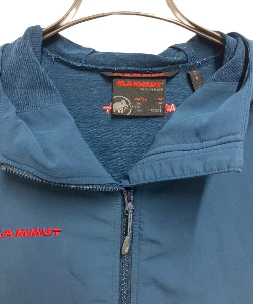 MAMMUT（マムート）MAMMUT (マムート) SOFtech CLIMB Light Hooded Jacket ネイビー サイズ:SIZE Mの古着・服飾アイテム