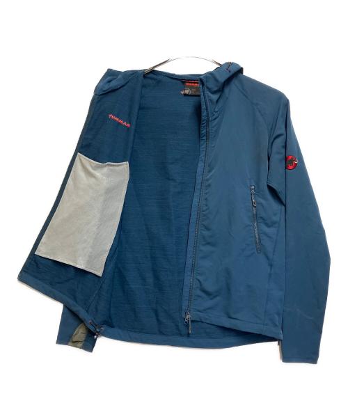 MAMMUT（マムート）MAMMUT (マムート) SOFtech CLIMB Light Hooded Jacket ネイビー サイズ:SIZE Mの古着・服飾アイテム