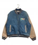 Tri Mountainトライマウンテン）の古着「スタジャン」｜ブルー