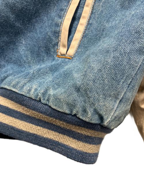 Tri Mountain（トライマウンテン）TRI MOUNTAIN (トライマウンテン) スタジャン ブルー サイズ:XLの古着・服飾アイテム