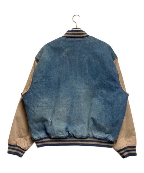 Tri Mountain（トライマウンテン）TRI MOUNTAIN (トライマウンテン) スタジャン ブルー サイズ:XLの古着・服飾アイテム