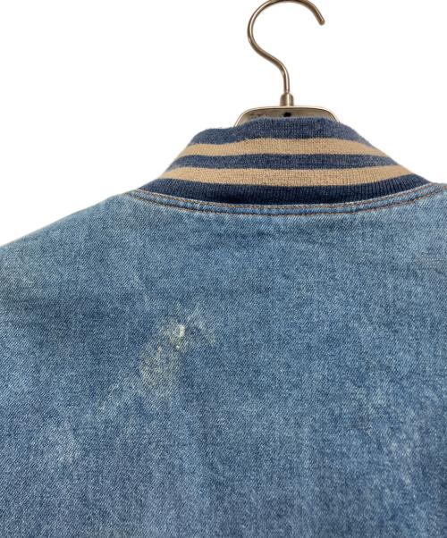 Tri Mountain（トライマウンテン）TRI MOUNTAIN (トライマウンテン) スタジャン ブルー サイズ:XLの古着・服飾アイテム