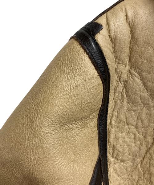 AVIREX（アヴィレックス）AVIREX (アヴィレックス) ムートン アラスカンコート アイボリー サイズ:Mの古着・服飾アイテム