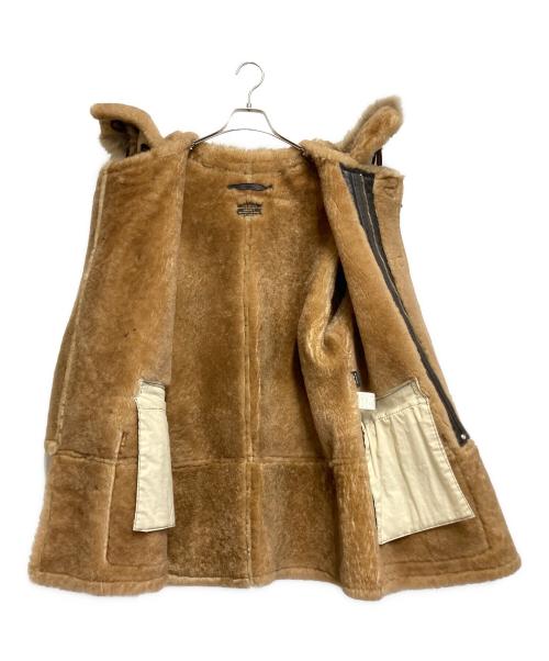 AVIREX（アヴィレックス）AVIREX (アヴィレックス) ムートン アラスカンコート アイボリー サイズ:Mの古着・服飾アイテム