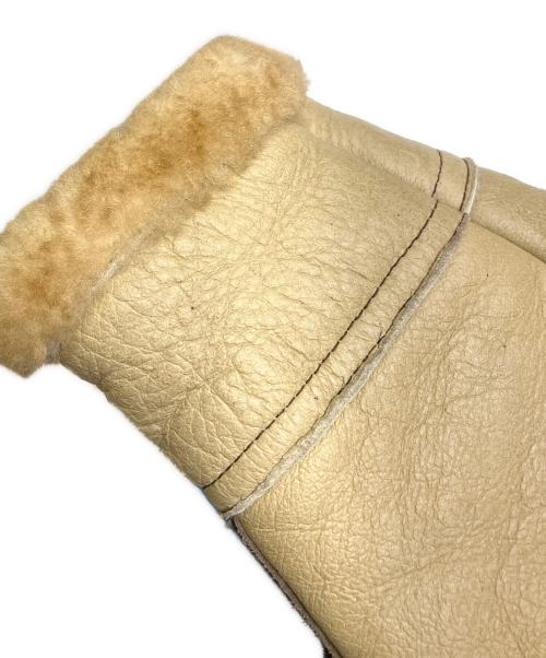 AVIREX（アヴィレックス）AVIREX (アヴィレックス) ムートン アラスカンコート アイボリー サイズ:Mの古着・服飾アイテム