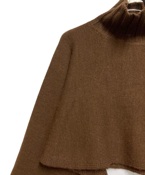 Lirica（リリカ）Lirica (リリカ) 厚手ニット ブラウン サイズ:freeの古着・服飾アイテム