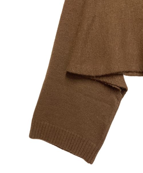 Lirica（リリカ）Lirica (リリカ) 厚手ニット ブラウン サイズ:freeの古着・服飾アイテム
