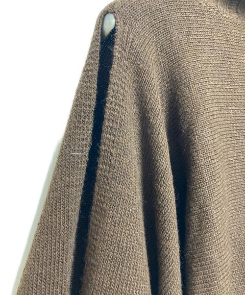 Lirica（リリカ）Lirica (リリカ) 厚手ニット ブラウン サイズ:freeの古着・服飾アイテム