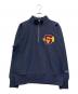 Champion（チャンピオン）の古着「リバースウィーブ(R) ハーフジップスウェットシャツ」｜ネイビー
