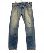 DIESELディーゼル）の古着「デニムパンツ」｜ブルー