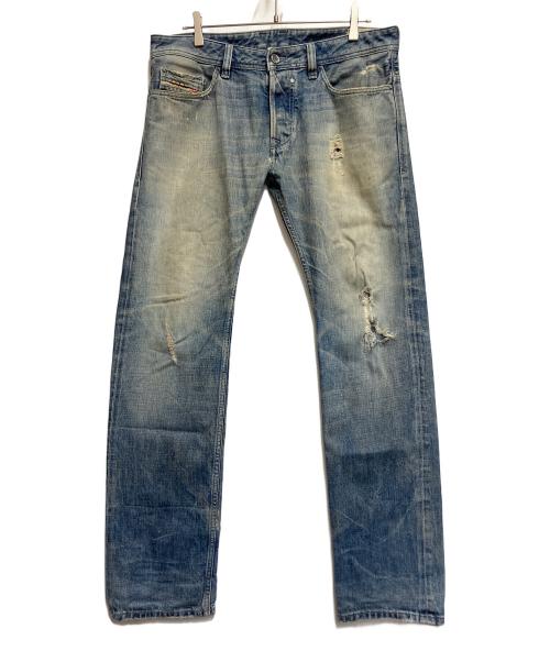 DIESEL（ディーゼル）DIESEL (ディーゼル) デニムパンツ ブルー サイズ:SIZE 71cm(W28)の古着・服飾アイテム
