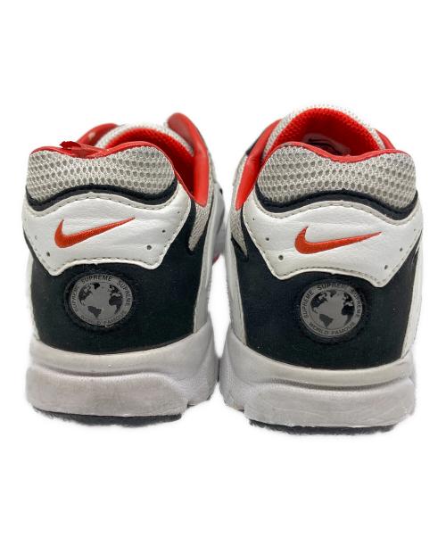 NIKE（ナイキ）NIKE (ナイキ) Supreme (シュプリーム) Air Zoom Streak Spectrum Plus（エアズームストリーク スペクトラムプラス） ブラック×レッド サイズ:US 9.5の古着・服飾アイテム