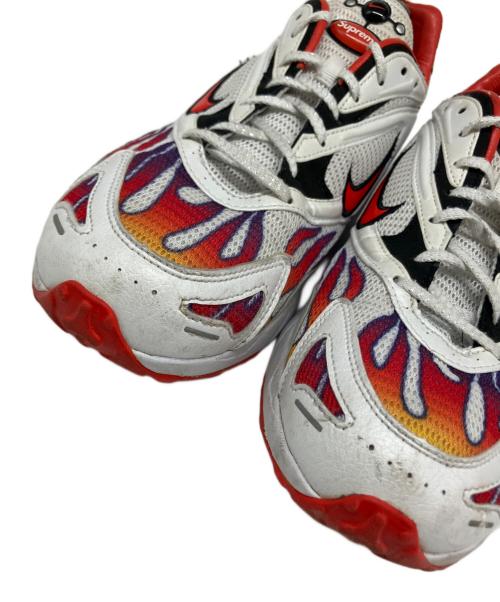 NIKE（ナイキ）NIKE (ナイキ) Supreme (シュプリーム) Air Zoom Streak Spectrum Plus（エアズームストリーク スペクトラムプラス） ブラック×レッド サイズ:US 9.5の古着・服飾アイテム
