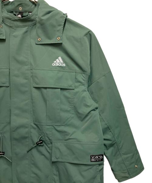 adidas（アディダス）adidas (アディダス) ジャケット グリーン サイズ:SIZE　2XLの古着・服飾アイテム