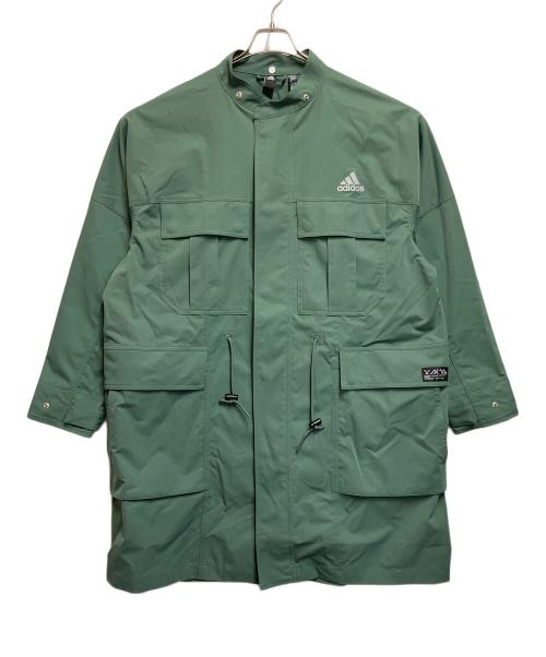 adidas（アディダス）adidas (アディダス) ジャケット グリーン サイズ:SIZE　2XLの古着・服飾アイテム