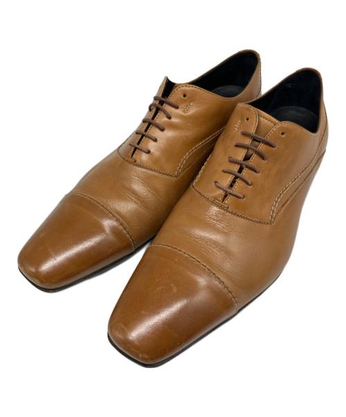 KATHARINE HAMNETT（キャサリンハムネット）KATHARINE HAMNETT (キャサリンハムネット) ビジネスシューズ ブラウン サイズ:27の古着・服飾アイテム