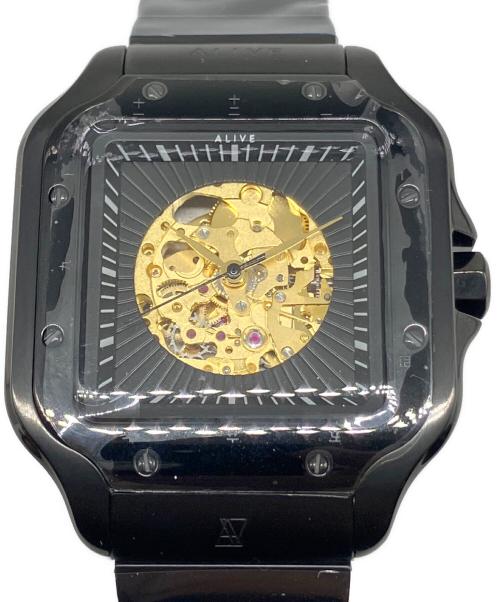 Alive Athletics（アライブアスレティックス）Alive Athletics (アライブアスレティックス) 腕時計 ブラックの古着・服飾アイテム