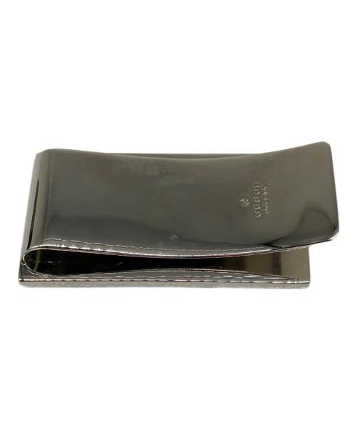 GUCCI（グッチ）GUCCI (グッチ) マネークリップ ブラック×シルバーの古着・服飾アイテム