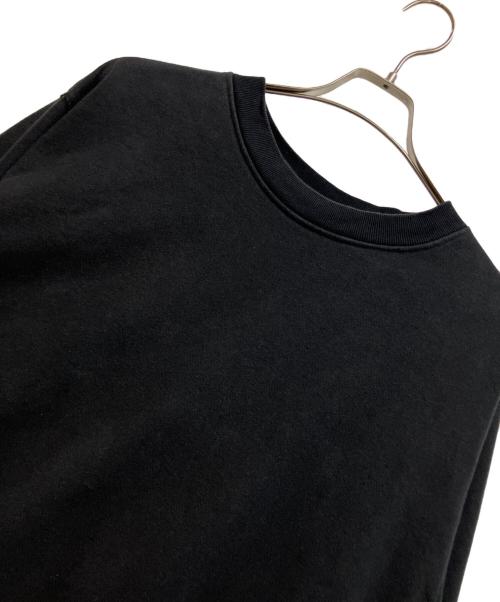 THE NORTHFACE PURPLELABEL（ザ・ノースフェイス パープルレーベル）THE NORTHFACE PURPLELABEL (ザ・ノースフェイス パープルレーベル) フィールド クルーネックスウェットシャツ ブラック サイズ:XLの古着・服飾アイテム